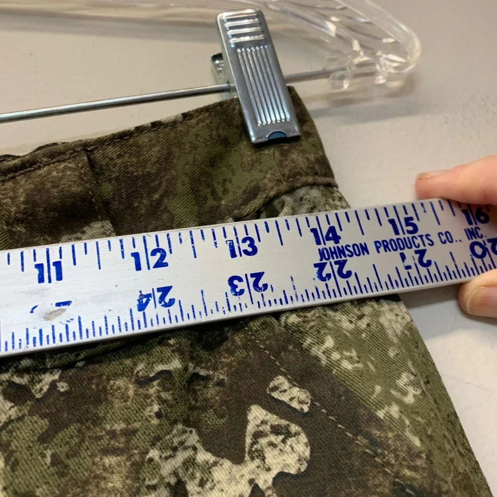 RedHead Silent-Hide Cargo Pants Youth 2XL Green Strata Camo Excellent Stretch